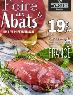 E.Leclerc E.leclerc - foie de veau offre