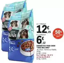 E.Leclerc Tous - croquettes pour chien offre