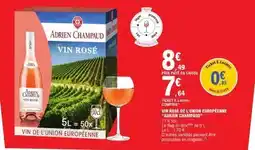 E.Leclerc E.leclerc - vin rose de l'union européenne offre