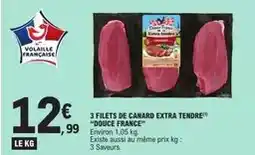 E.Leclerc Canard - 3 filets de extra tendre offre