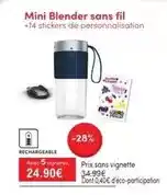 E.Leclerc Mini blender sans fil offre