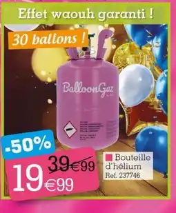 Kandy Bouteille d'hélium offre