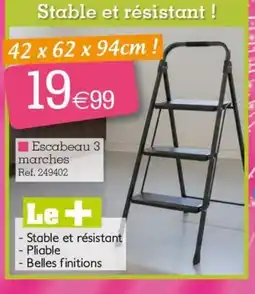 Kandy Escabeau 3 Escabeau 3 marches Ref. 249402 offre