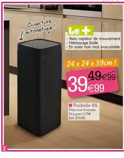 Kandy Poubelle offre