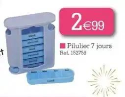 Kandy Pilulier 7 jours offre