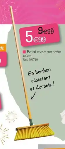 Kandy Balai avec manche offre