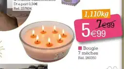 Kandy Bougie 7 mèches offre