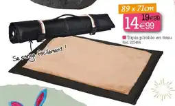 Kandy Tapis pliable en tissu offre