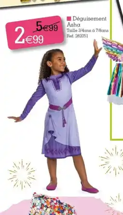 Kandy Déguisement Asha offre