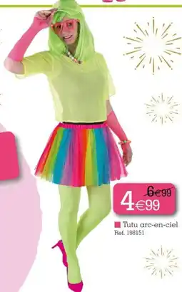 Kandy Tutu arc-en-ciel offre