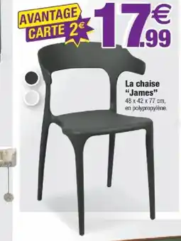 Bazarland La chaise James offre