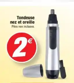 Bazarland Tondeuse nez et oreille offre