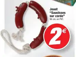 Bazarland Jouet Saucisses sur corde offre