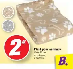 Bazarland Plaid pour animaux offre