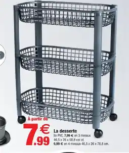 Bazarland La desserte offre