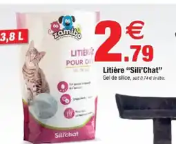 Bazarland Litière Sili'Chat offre