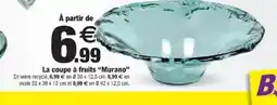 Bazarland La coupe à fruits Murano offre