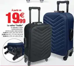 Bazarland La valise Textile offre