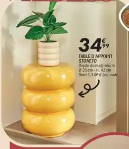 La Foir'Fouille Table d'appoint stoneto offre