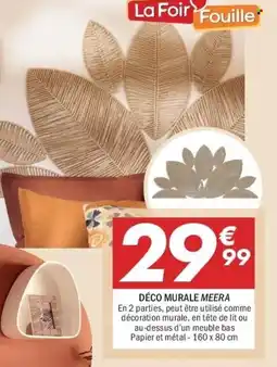 La Foir'Fouille Déco murale meera offre