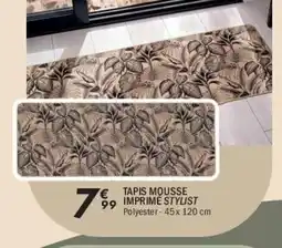 La Foir'Fouille Tapis mousse imprimé stylist offre