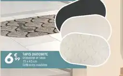 La Foir'Fouille Tapis diatomite offre