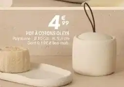 La Foir'Fouille Pot à cotons oleya offre