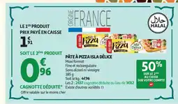 Auchan ISLA DÉLICE Pâte à pizza offre
