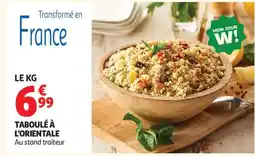 Auchan Taboulé à l'orientale offre