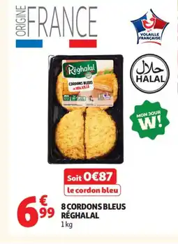 Auchan RÉGHALAL 8 cordons bleus offre