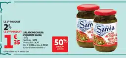 Auchan SAMIA Salade mechouia piquante offre