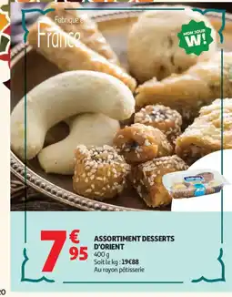 Auchan Assortiment desserts d'orient offre