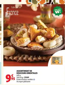 Auchan Assortiment de douceurs orientales offre
