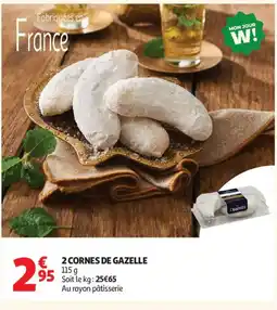 Auchan 2 cornes de gazelle offre