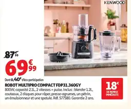 Auchan Robot multipro compact FDP31.360GY offre