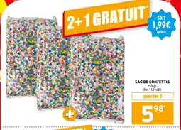 Trafic Sac de confettis offre