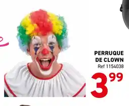 Trafic Perruque de clown offre