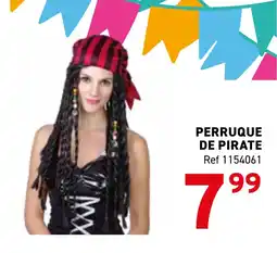 Trafic Perruque de pirate offre