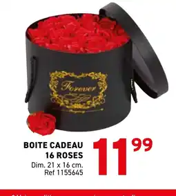Trafic Boite cadeau 16 roses offre