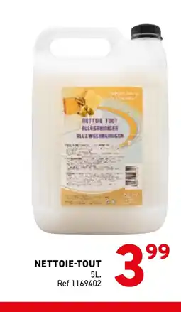 Trafic Nettoie-tout offre