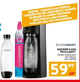 Trafic SODASTREAM Machine a eau petillante offre