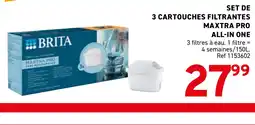 Trafic Set de 3 cartouches filtrantes maxtra pro all-in one offre
