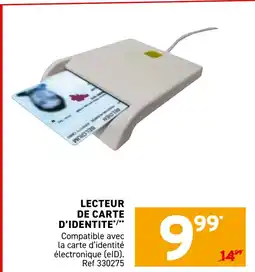 Trafic Lecteur de carte d'identite offre