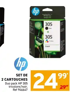 Trafic HP Set de 2 cartouches offre