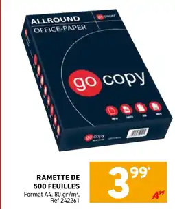 Trafic Ramette de 500 feuilles offre