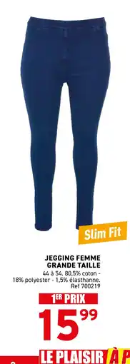 Trafic Jegging femme grande taille offre
