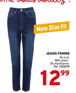 Trafic Jeans femme offre
