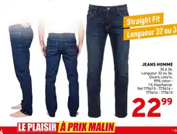 Trafic Jeans homme offre