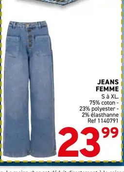 Trafic Jeans femme offre