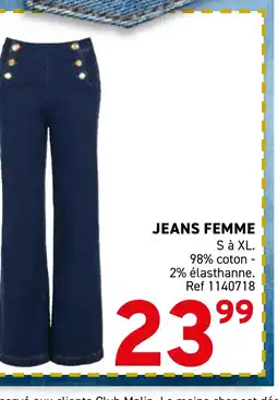 Trafic Jeans femme offre